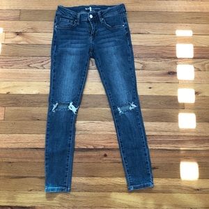 Cropped Skinny/ Jegging Jeans